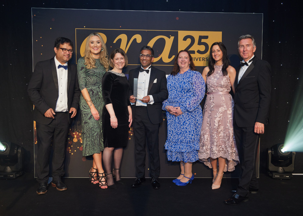 Inspiration team collect ERA award